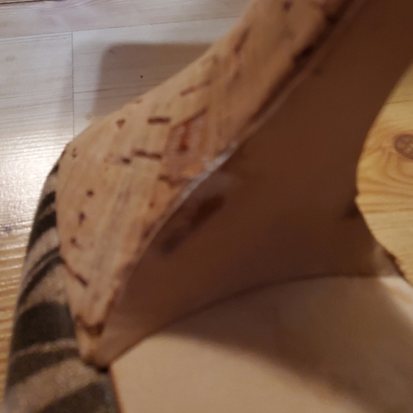 Michael Kors Canvas Safari OpenToe Stilletto Heels - Picture 11 of 11